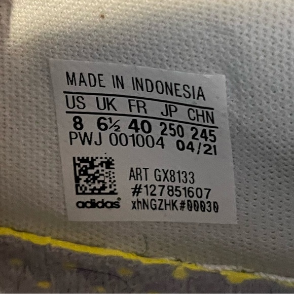 Adidas Cloudfoam Comfort Snake Print - Size 8 - Picture 3 of 4